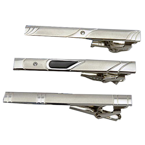 Multi Styles Silver Metal  Tie Clip