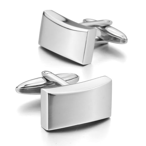 Black Stainless Steel Cufflinks