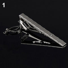 Multi Styles Silver Metal  Tie Clip