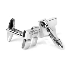 Unique Geometric Men's Cuff Links