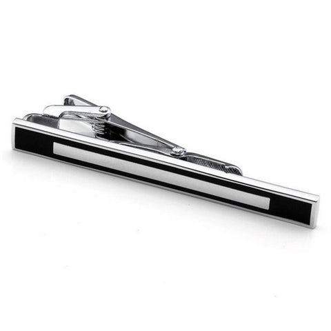 Gentleman Black-Ended Tie Clip