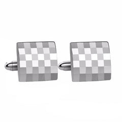 Graceful Silver Cufflinks
