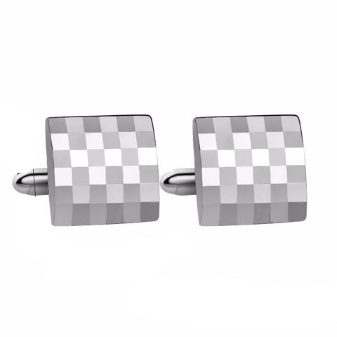 Graceful Silver Cufflinks