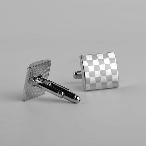 Graceful Silver Cufflinks
