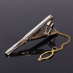 Stylish Metal Crystal Tie Clips