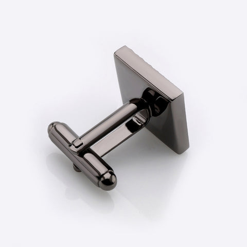 Square Black Business Cufflinks