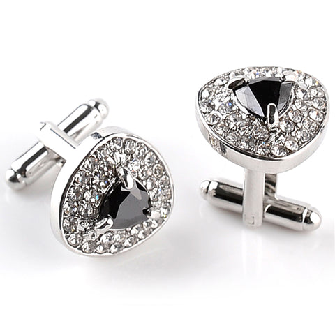 Luxury Crystal Cufflinks for Men