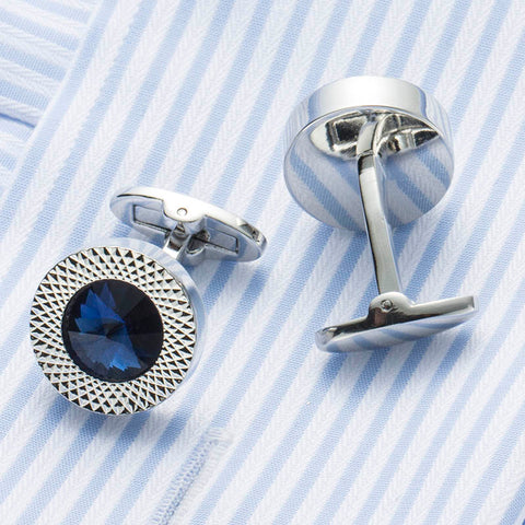 Dashing Crystal Cufflinks