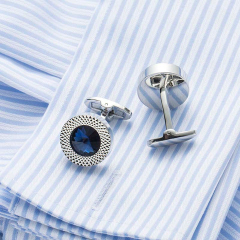 Dashing Crystal Cufflinks