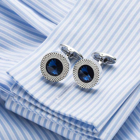 Dashing Crystal Cufflinks