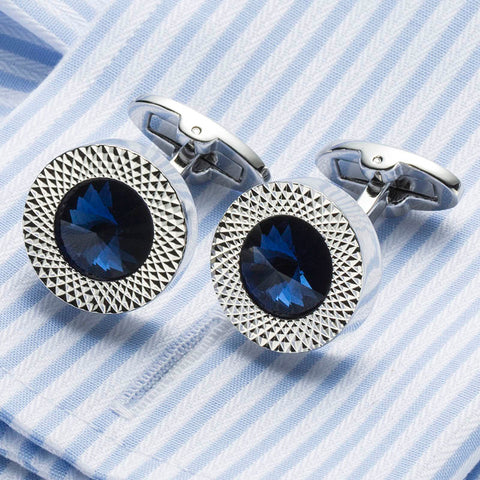 Dashing Crystal Cufflinks
