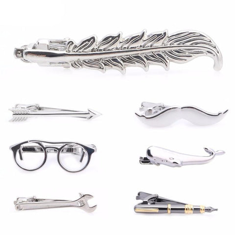 Vintage Silver Tie Clip