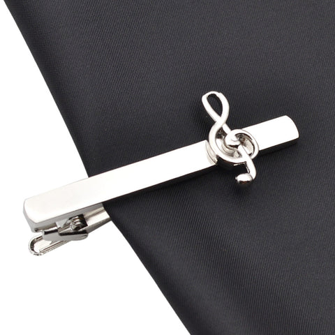 Music Inspired Vintage Tie Clips