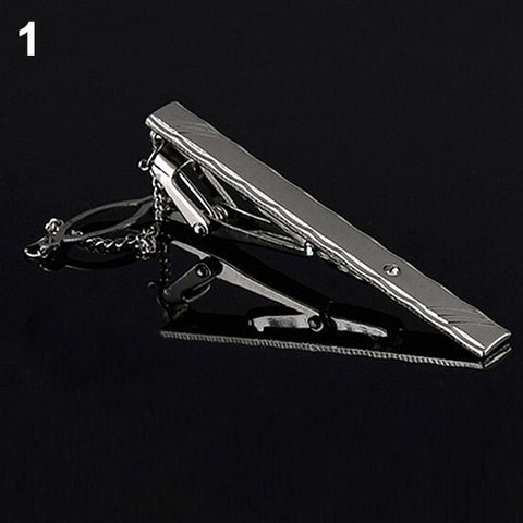 Multi Styles Silver Metal  Tie Clip