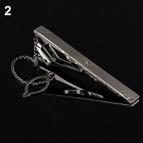 Multi Styles Silver Metal  Tie Clip