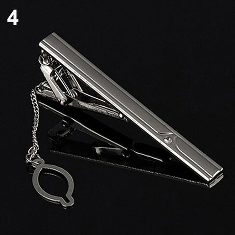 Multi Styles Silver Metal  Tie Clip
