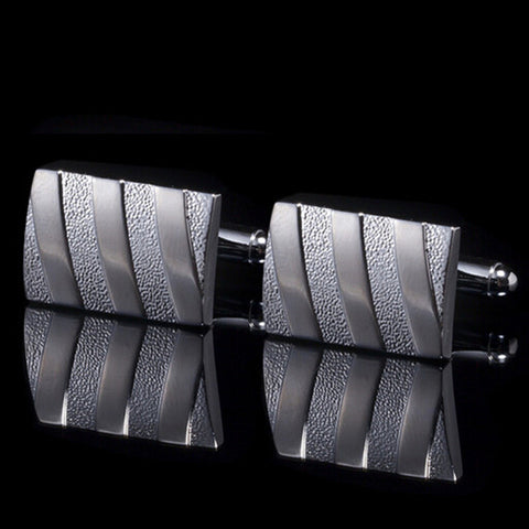 Metal Copper Men's Shirt Cufflinks