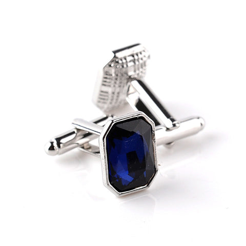 Elegant Crystal Cuffinks
