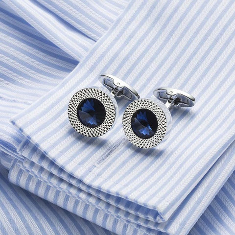 Dashing Crystal Cufflinks