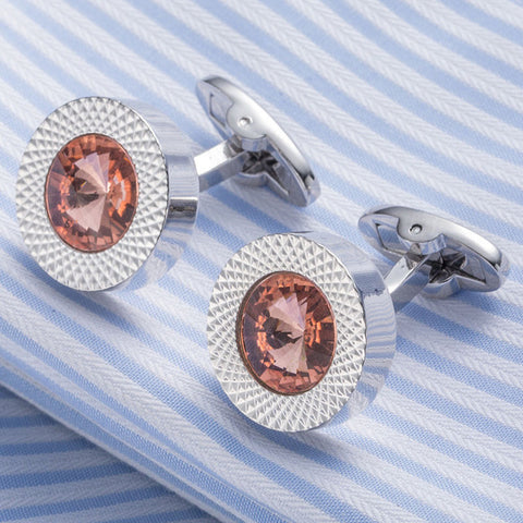 Dashing Crystal Cufflinks